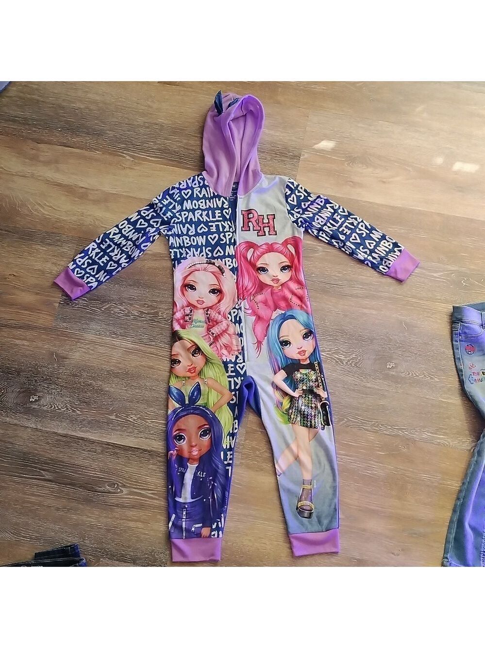 Kids Ultimate Girly Pack - Rainbow High Onezy - 5 Pairs Of Cool😎JaEnS - Size 6 - Picture 5 of 7